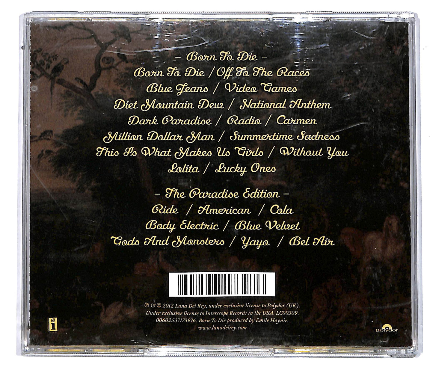 EBOND Lana Del Rey - Born To Die (The Paradise Edition) CD CD114658