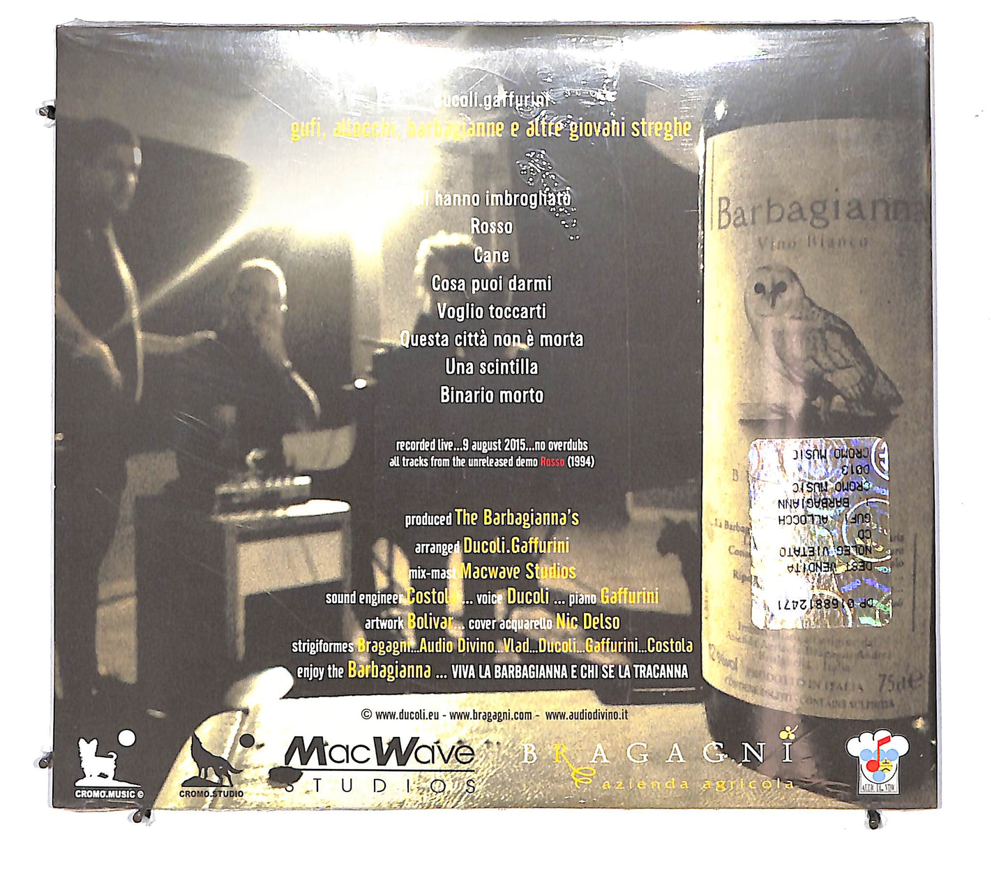 EBOND Ducoli Gaffurini - Gufi Allocchi Barbagianne DIGIPACK CD CD114702