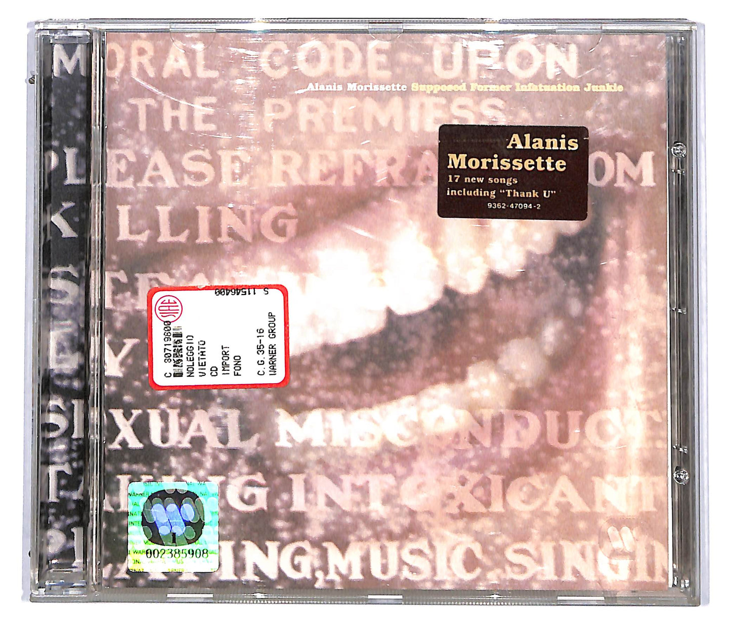 EBOND Alanis Morissette - Supposed Former Infatuation Junkie CD CD114833