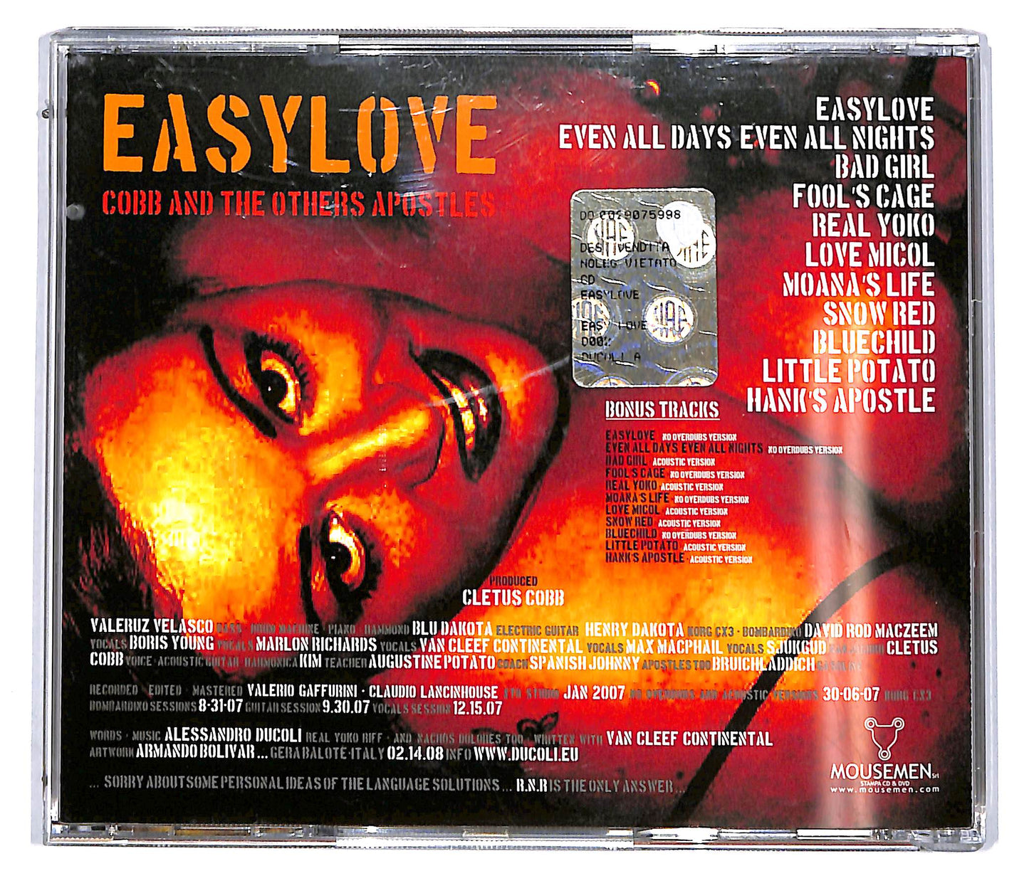 EBOND Cobb And The Other Apostles - Easylove CD CD114837