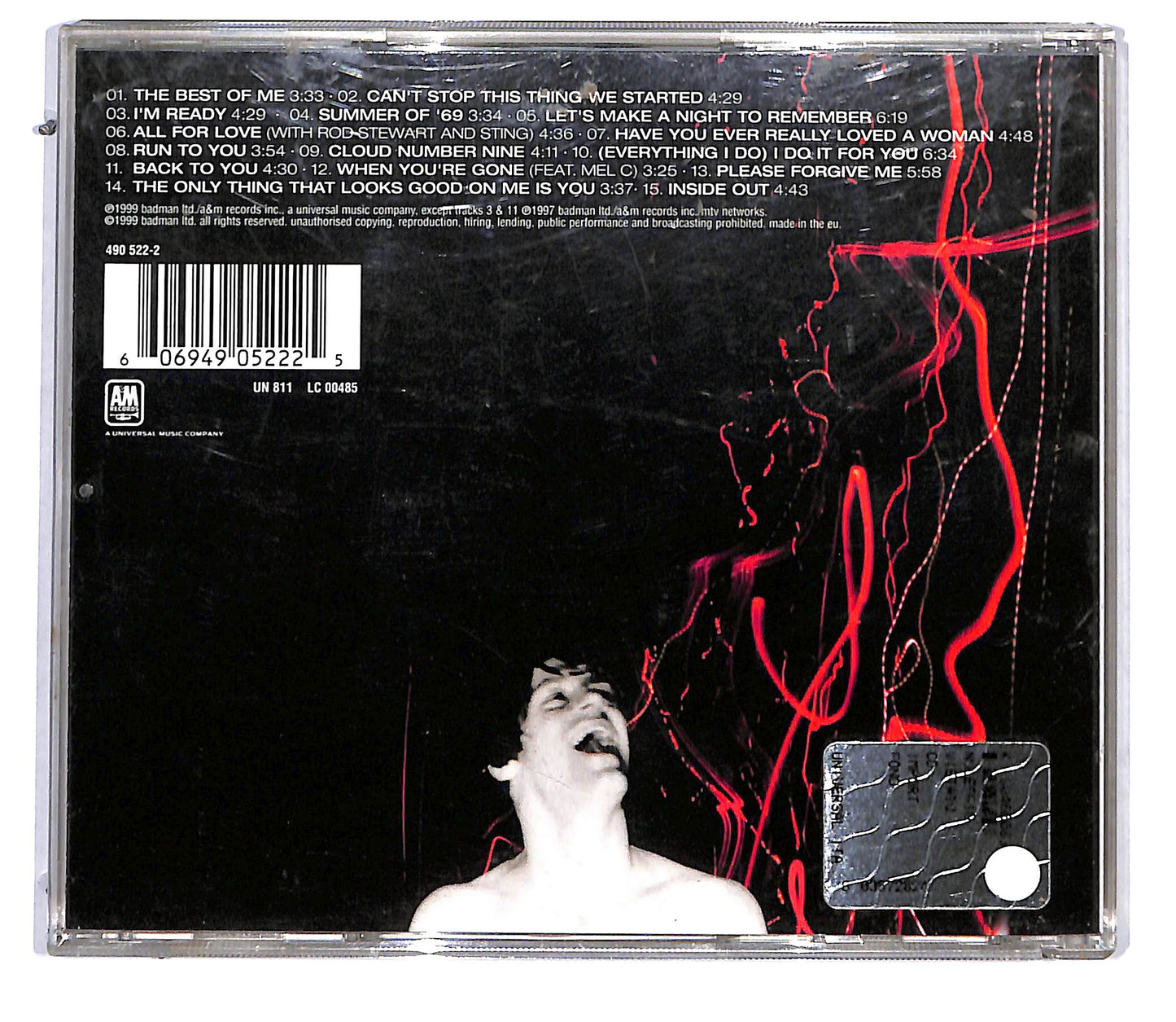 EBOND Bryan Adams - The Best Of Me CD CD114935
