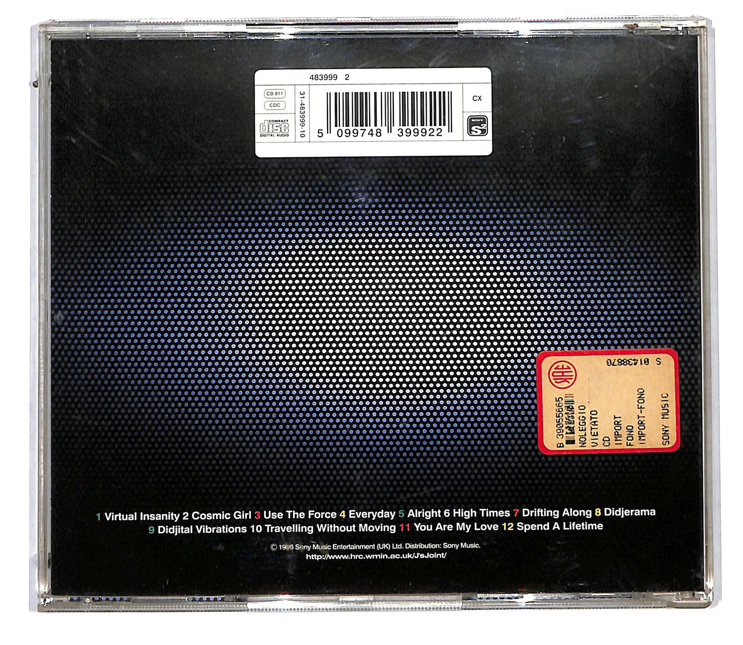 EBOND Jamiroquai - Travelling Without Moving CD CD114940