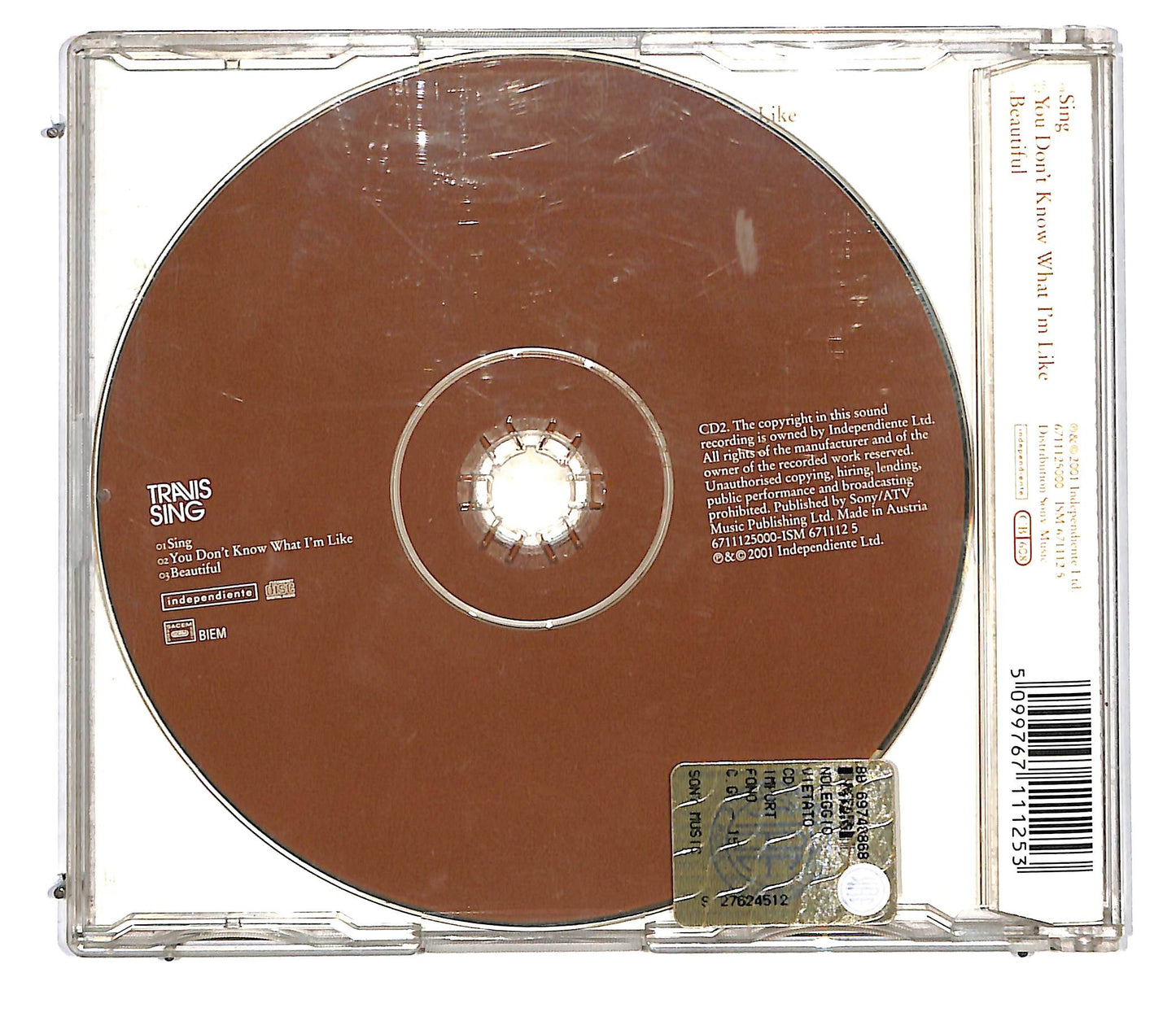 EBOND Travis - Sing CD CD114941