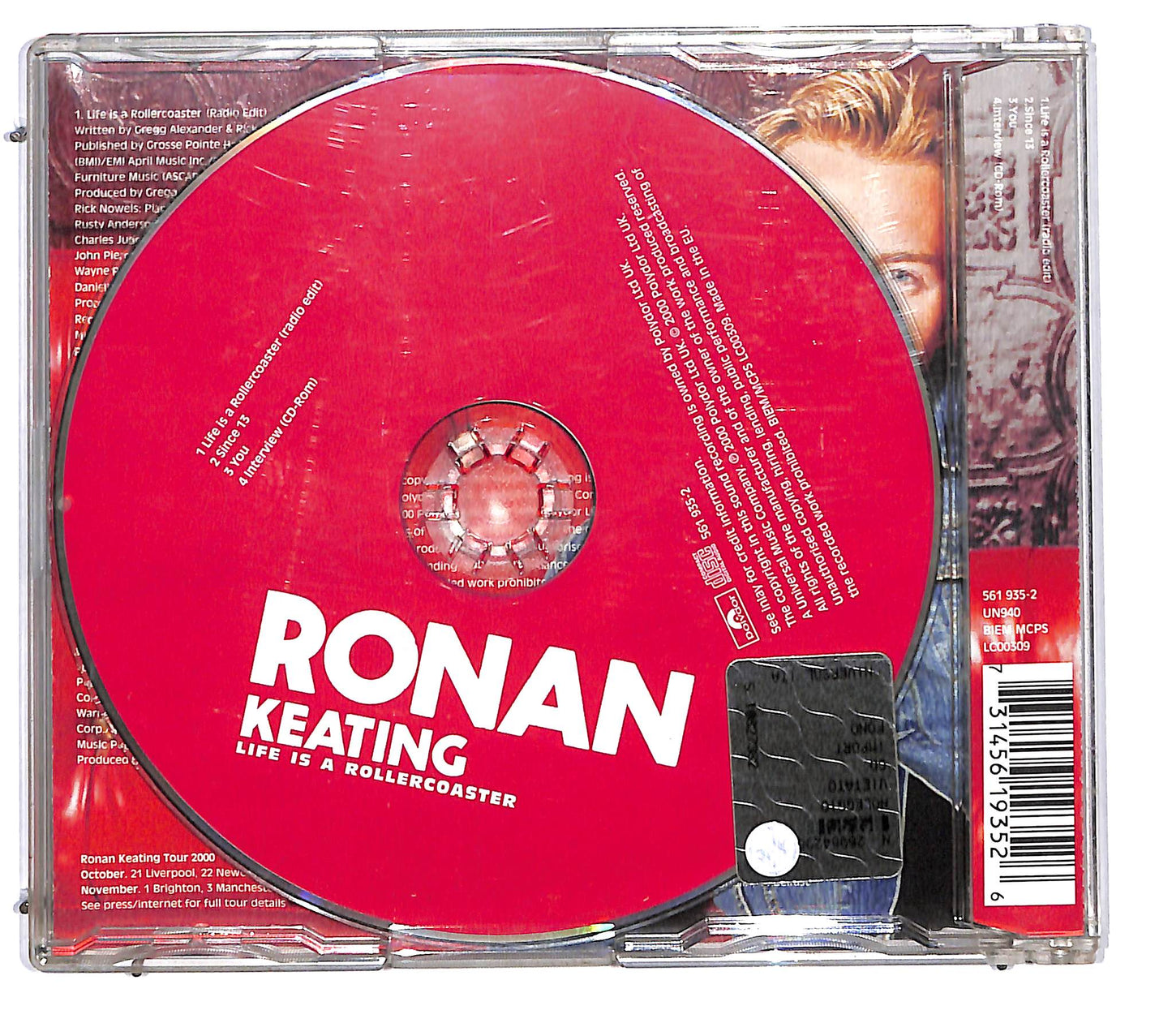 EBOND Ronan Keating - Life Is A Rollercoaster CD CD114945