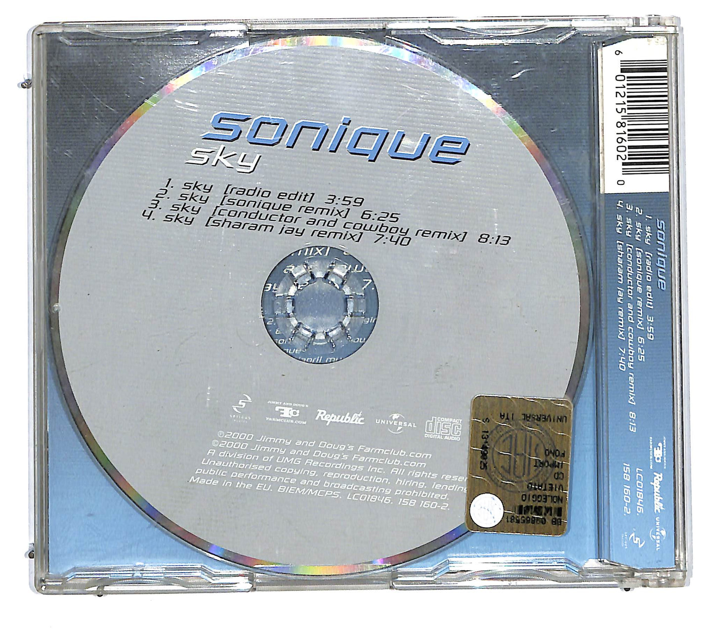 EBOND Sonique - Sky CD CD114958