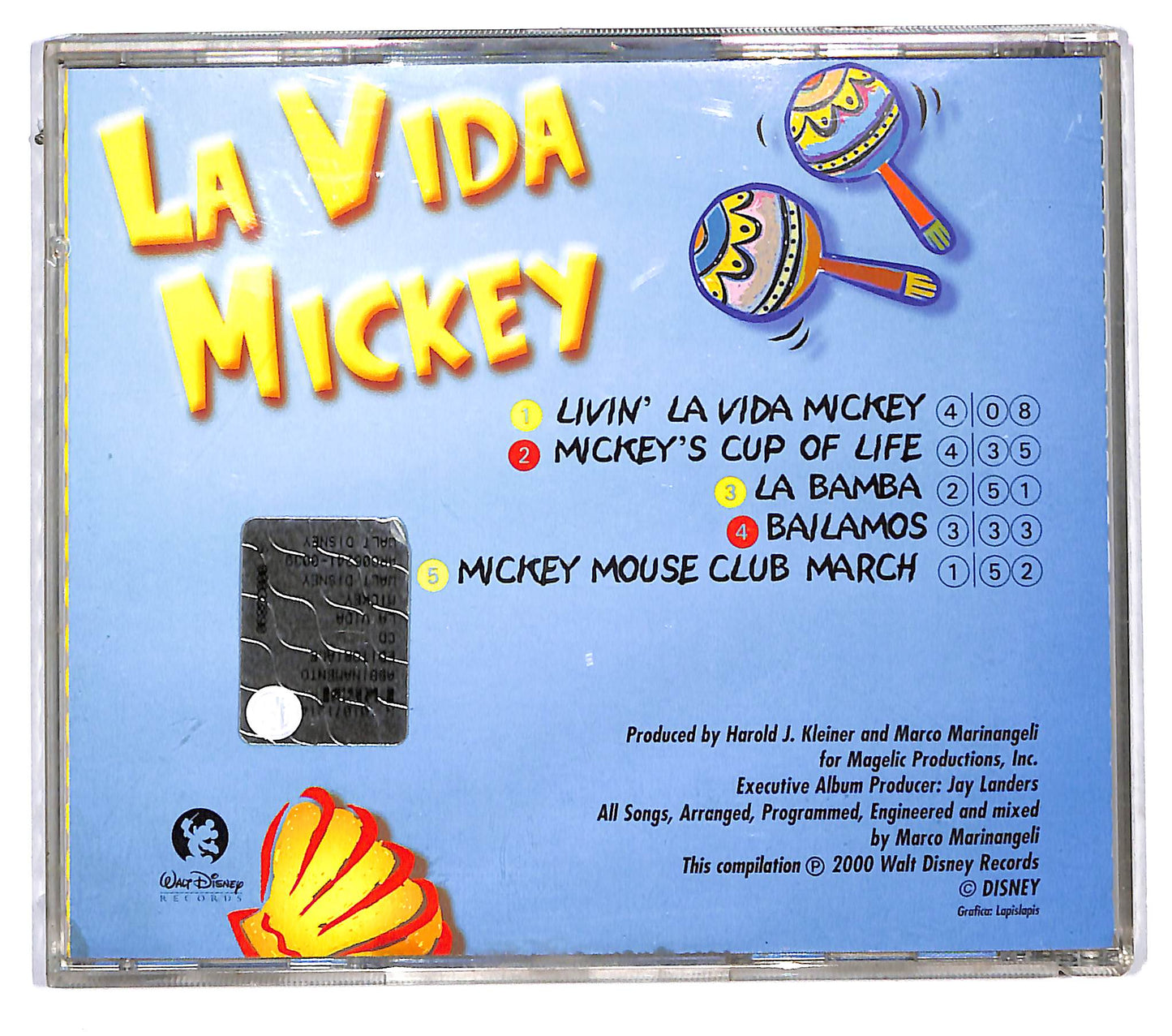 EBOND Various - La Vida Mickey CD CD115032