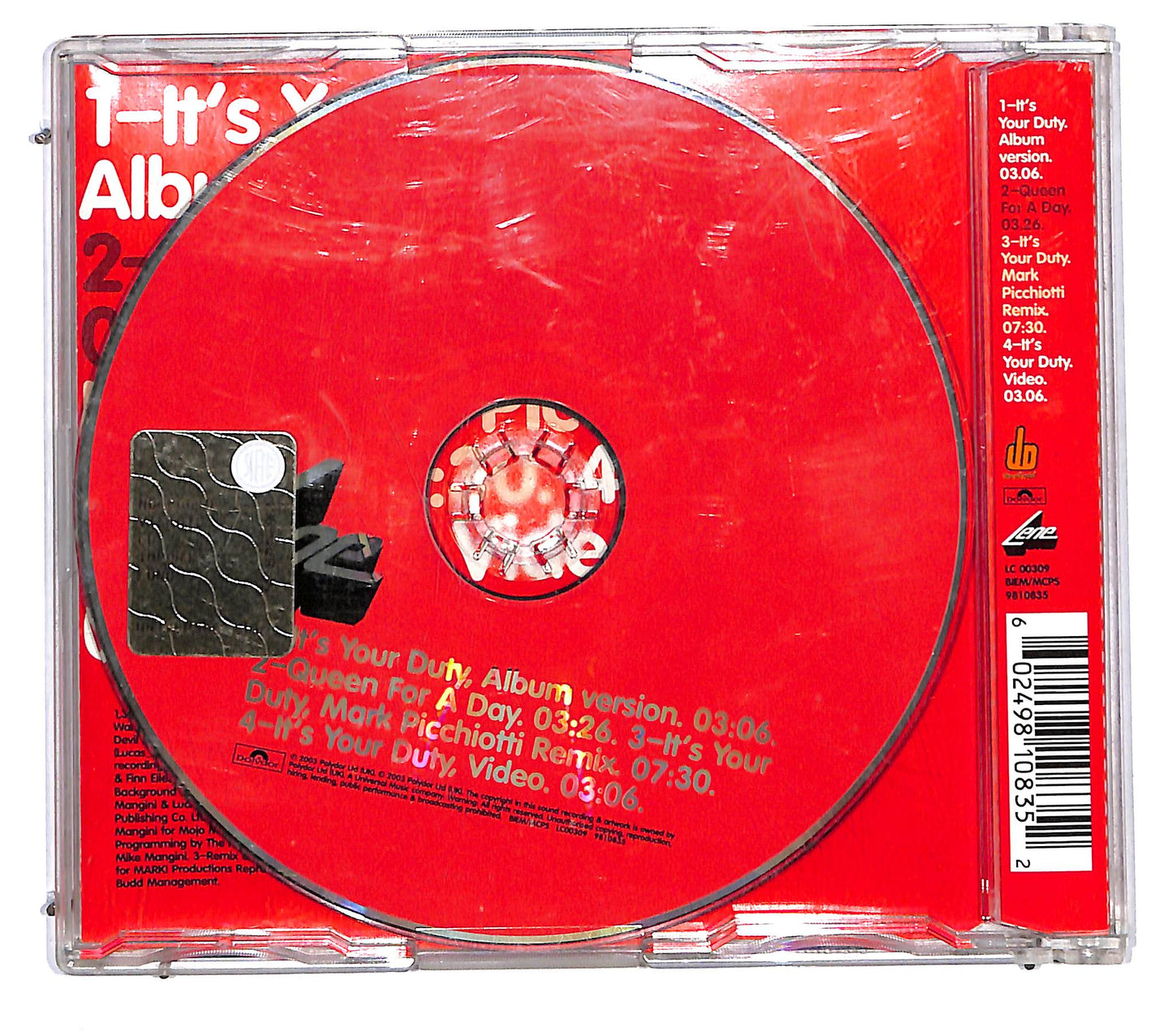 EBOND Lene - It's Your Duty CD CD115041