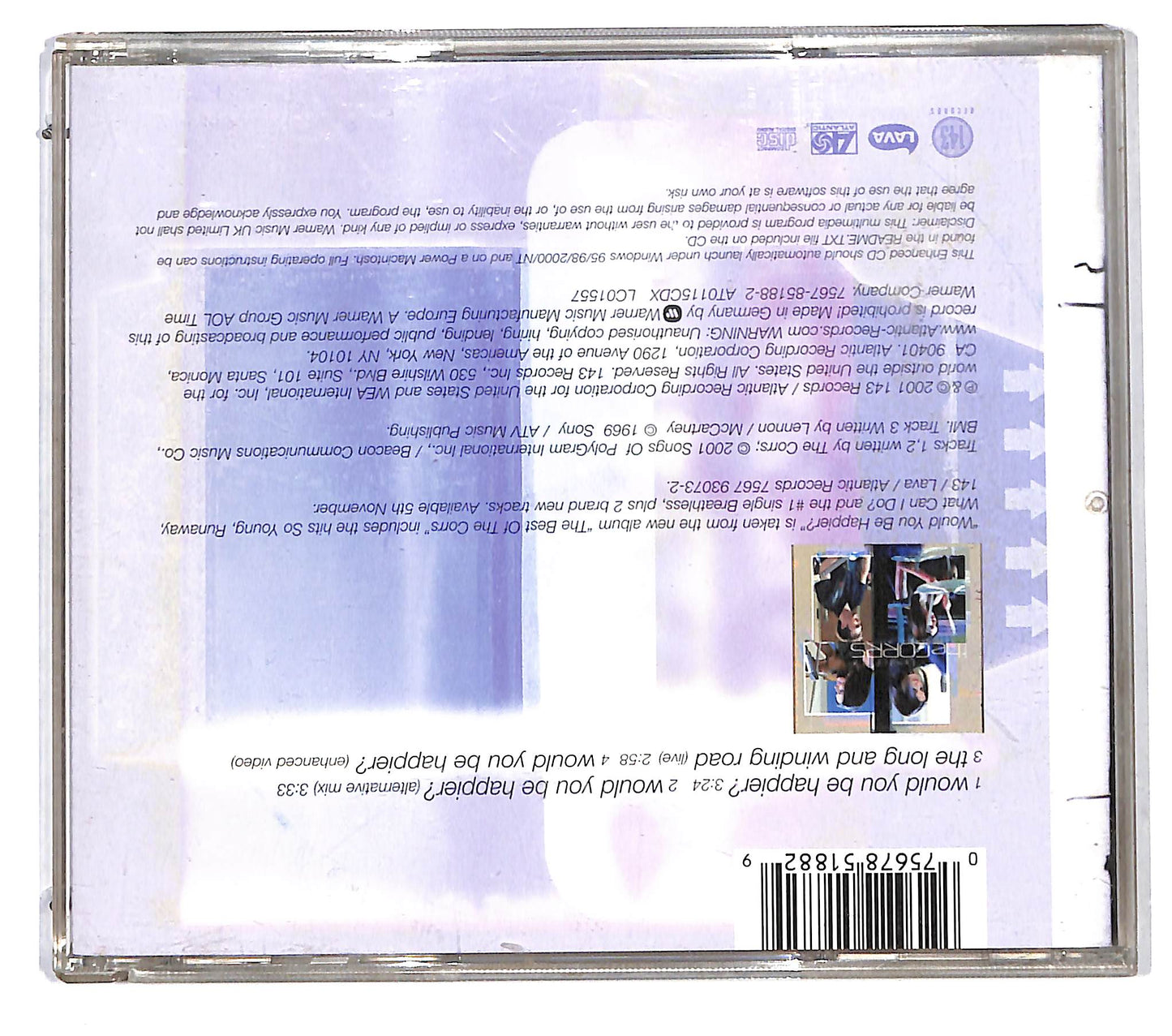 EBOND The Corrs - Would You Be Happier? CD CD115047
