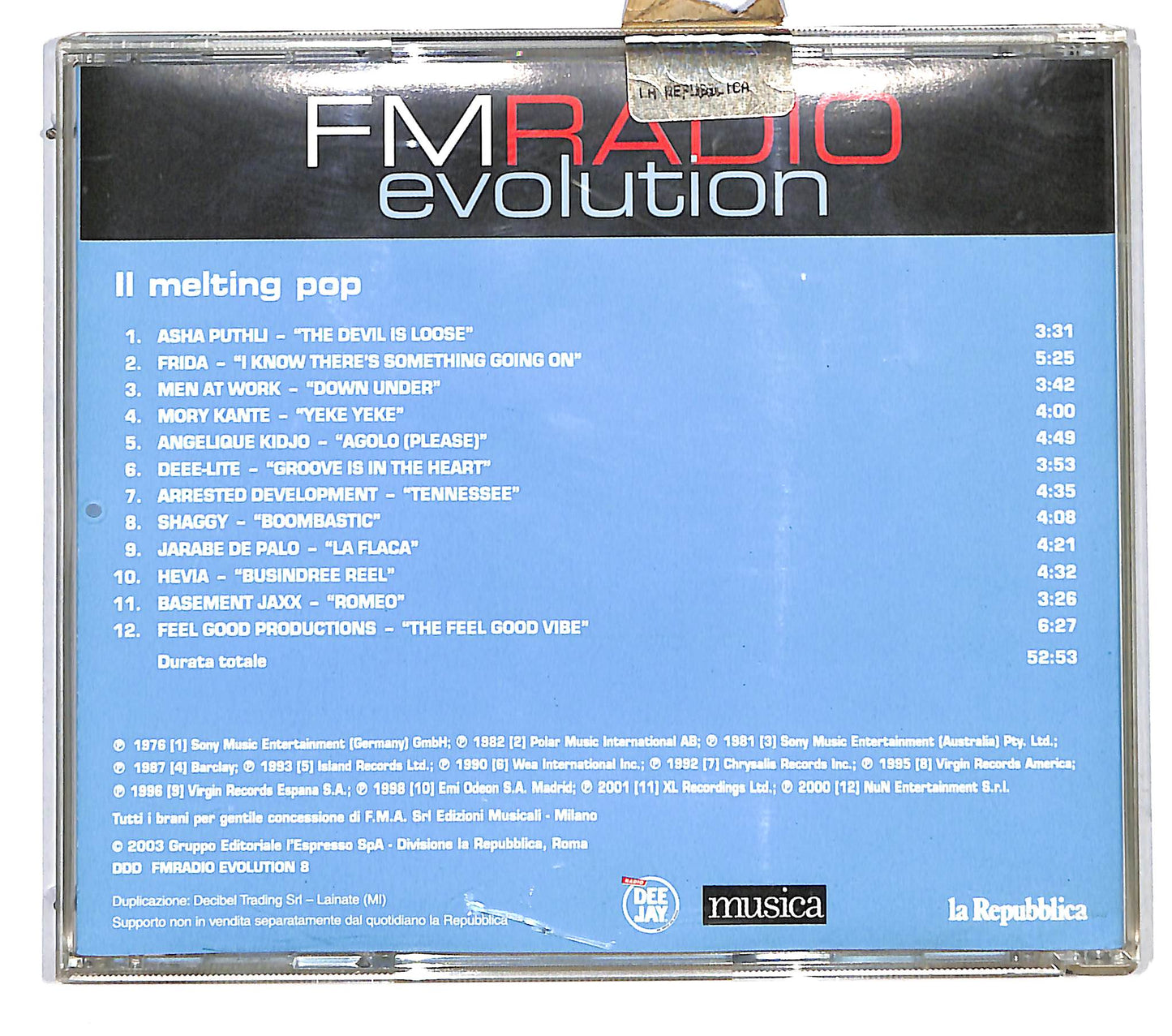 EBOND Various - FMRADIO Evolution - Il Melting Pop CD CD115049