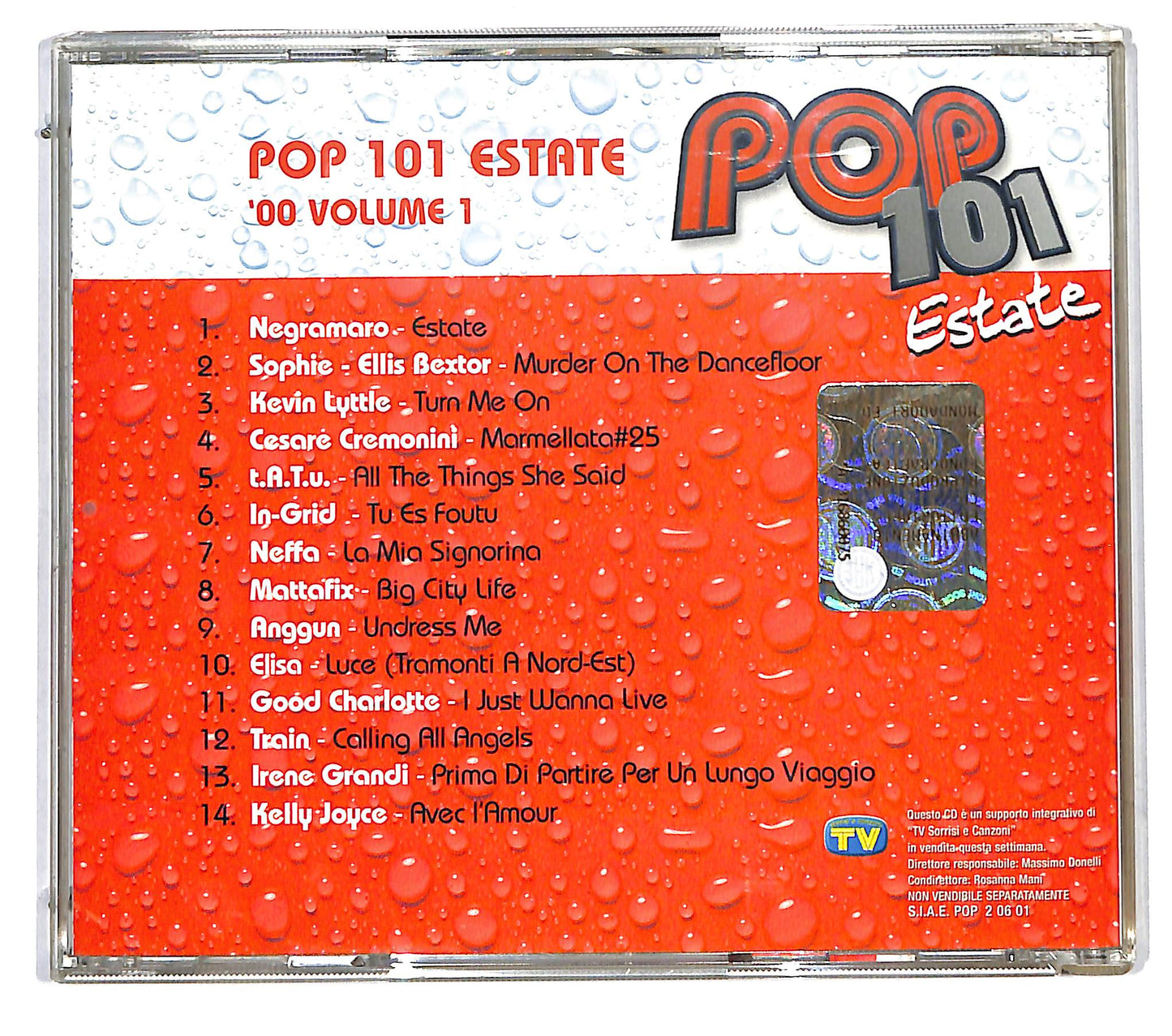 EBOND Various - Pop 101 Estate '00 Vol. 1 CD CD115051