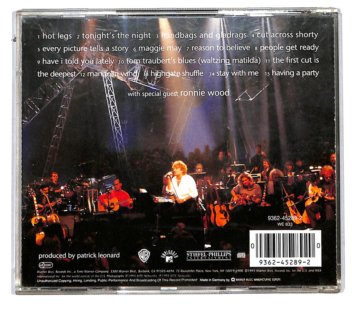 EBOND Rod Stewart - Unplugged ...and Seated CD CD115053