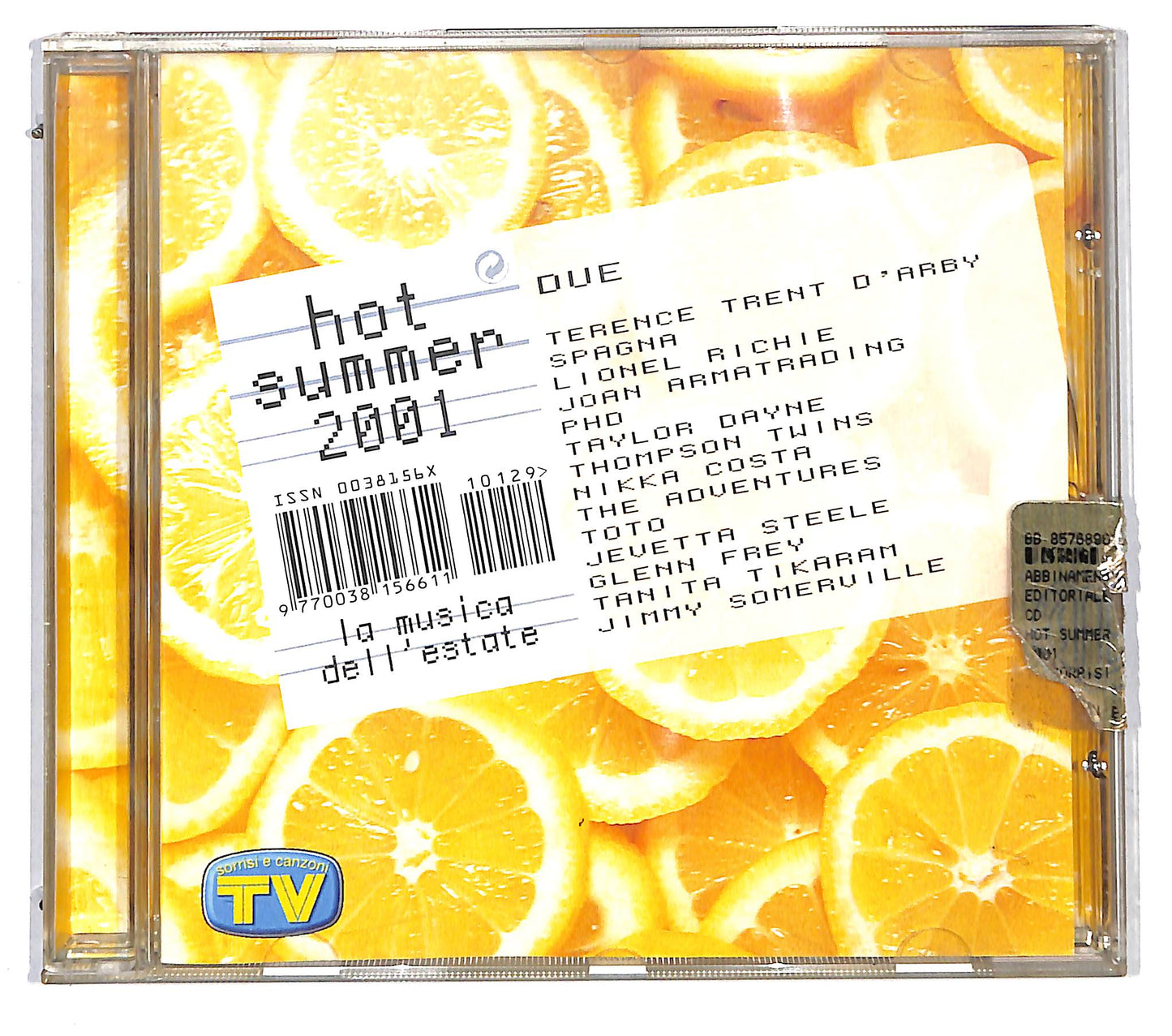 EBOND Various - Hot Summer 2001 - Due CD CD115061
