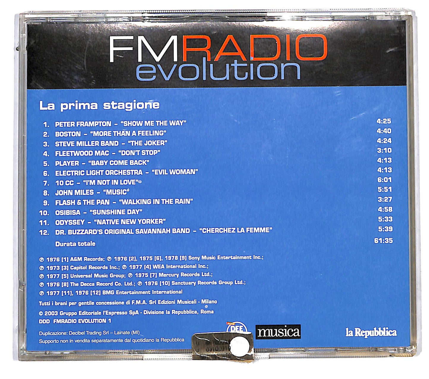 EBOND Various - FMRADIO Evolution - La Prima Stagione CD CD115109