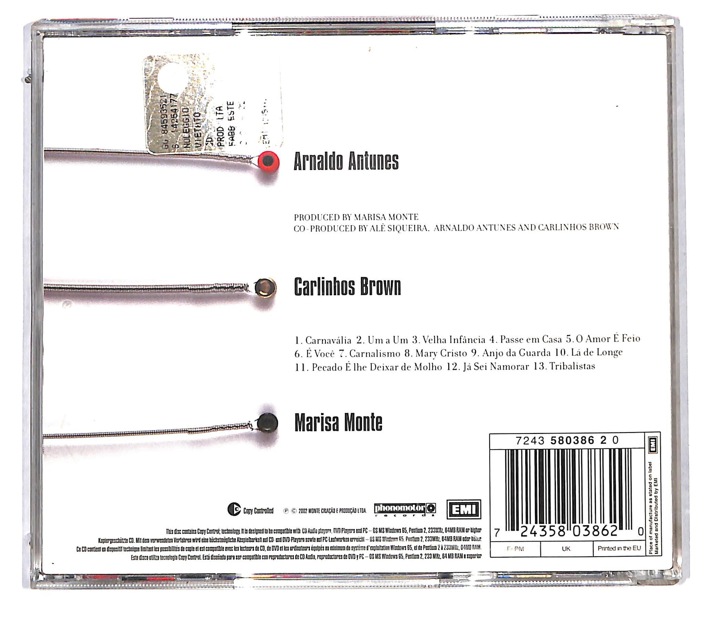 EBOND Tribalistas - Tribalistas CD CD115118