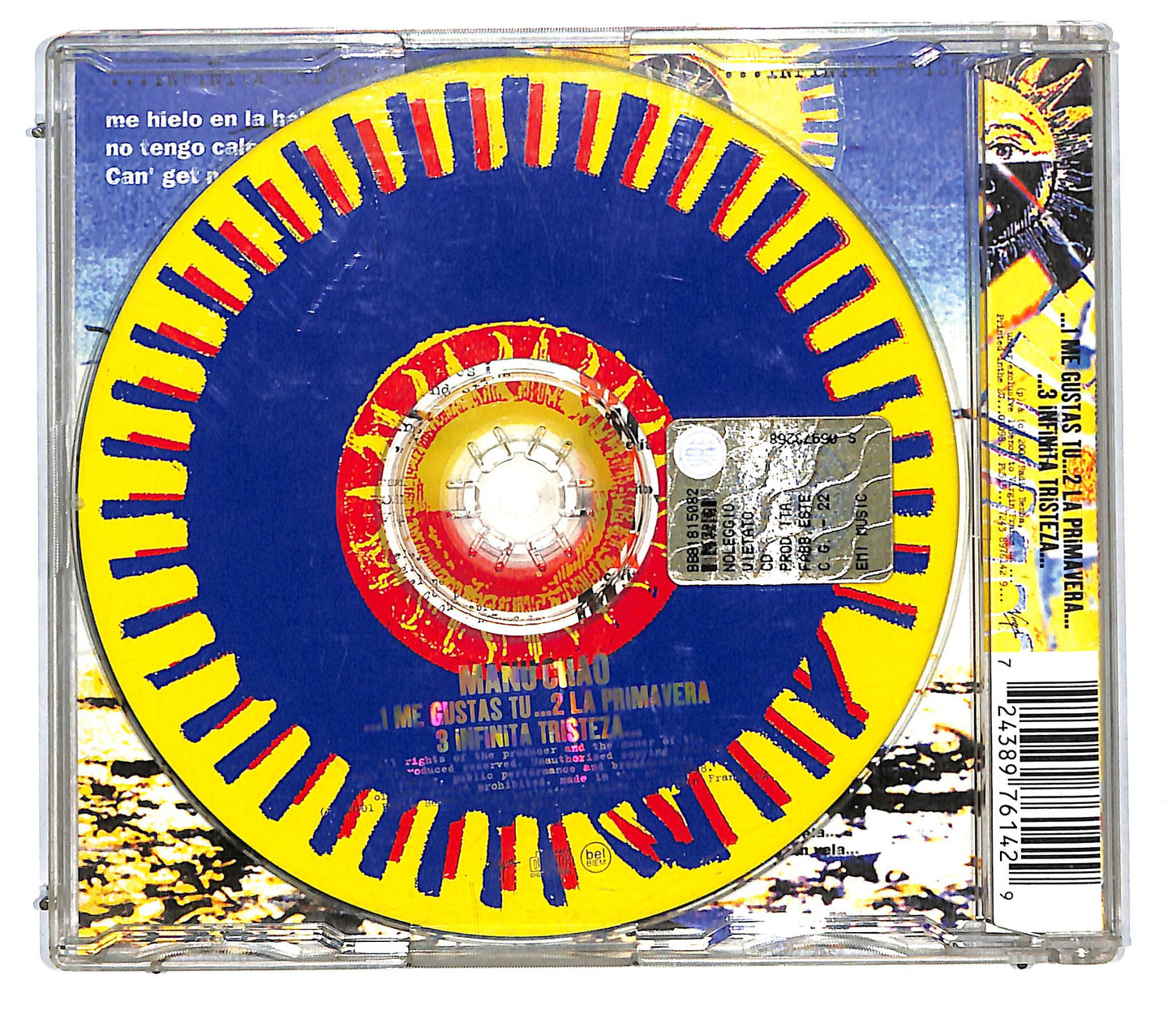EBOND Manu Chao - Me Gustas Tu / La Primavera CD CD115126