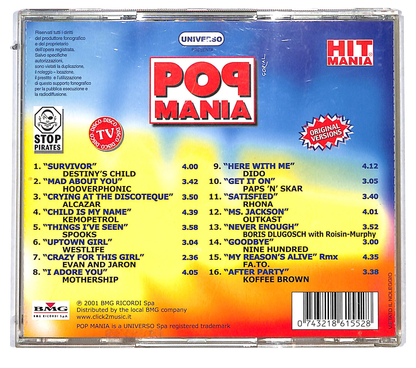 EBOND Various - Pop Mania CD CD115132