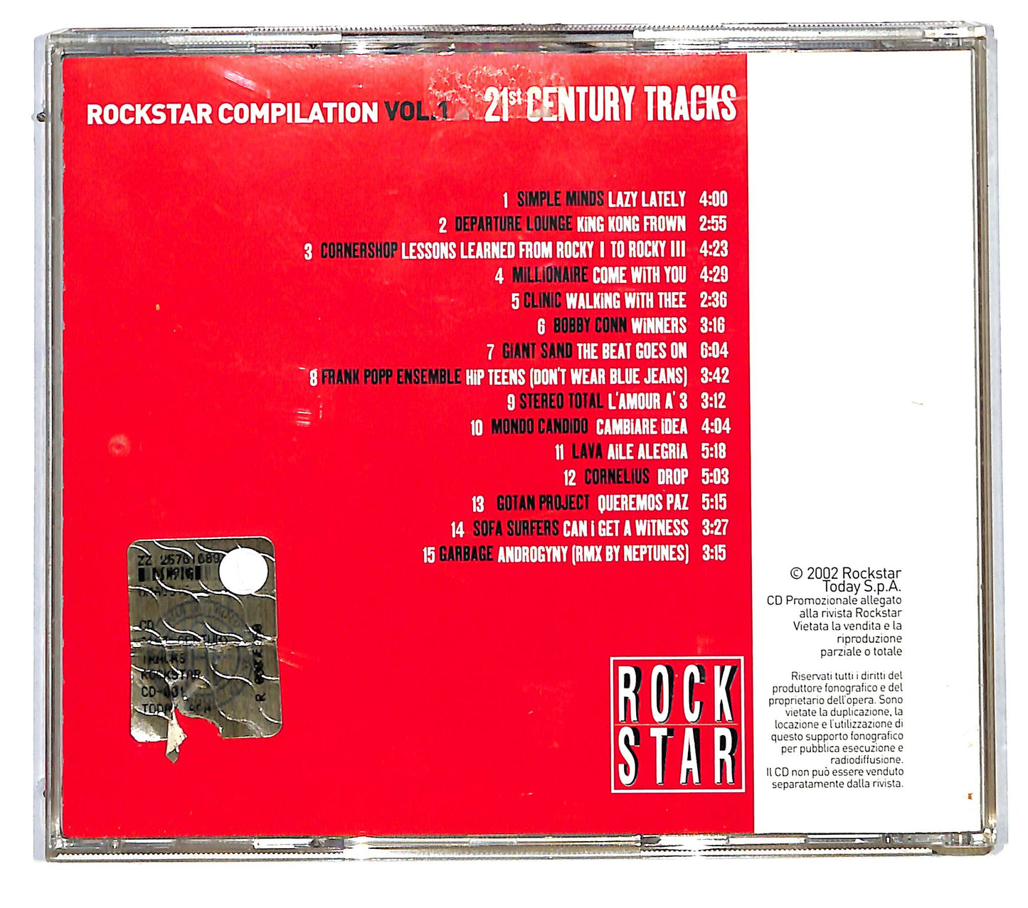 EBOND Rockstar Compilation Volume 1 - 21st Century Tracks EDITORIALE CD CD115139