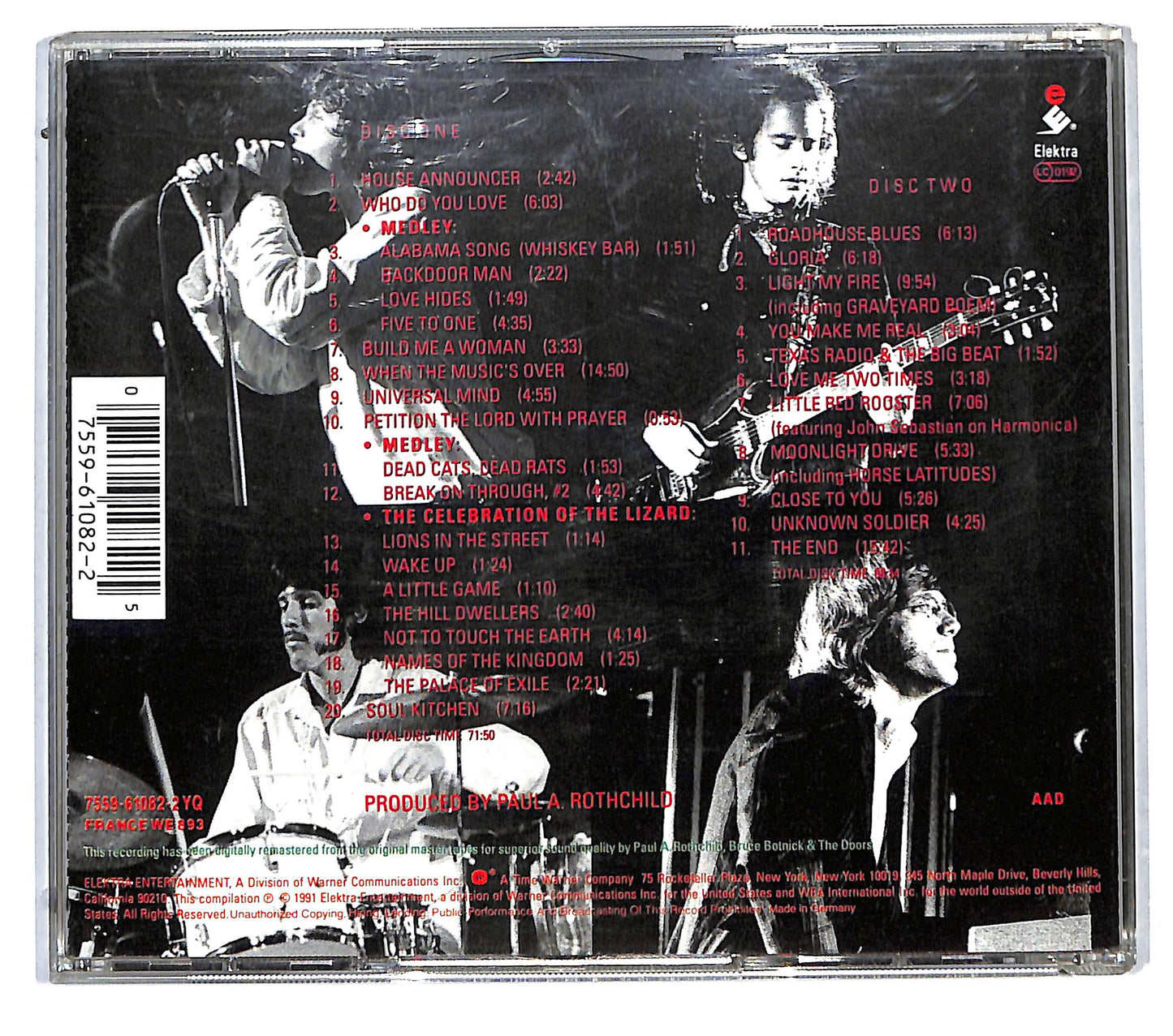 EBOND The Doors - In Concert CD CD115149