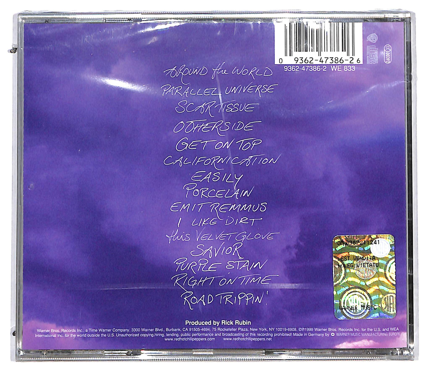EBOND Red Hot Chili Peppers - Californication CD CD115201