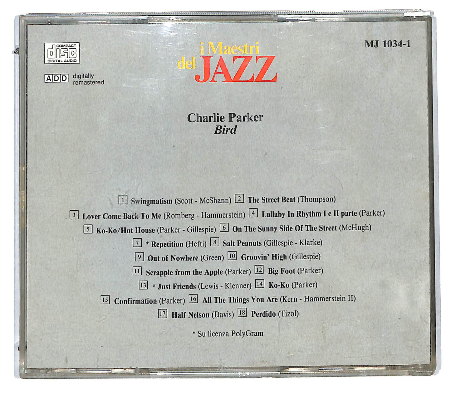 EBOND Charlie Parker - Bird CD CD115311