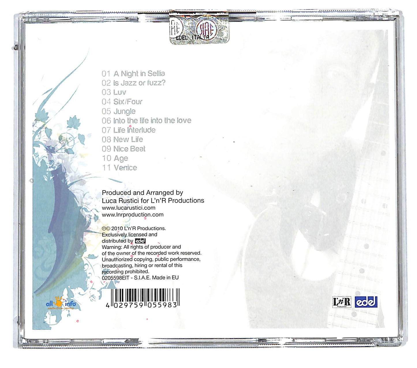 EBOND Luca Rustici - A Flower Into The Power CD CD115313