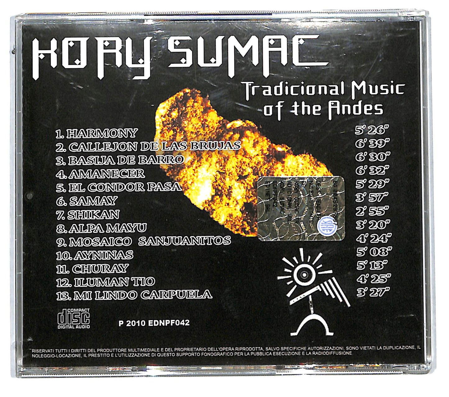 EBOND Kory Sumac Vol 2 CD CD115316