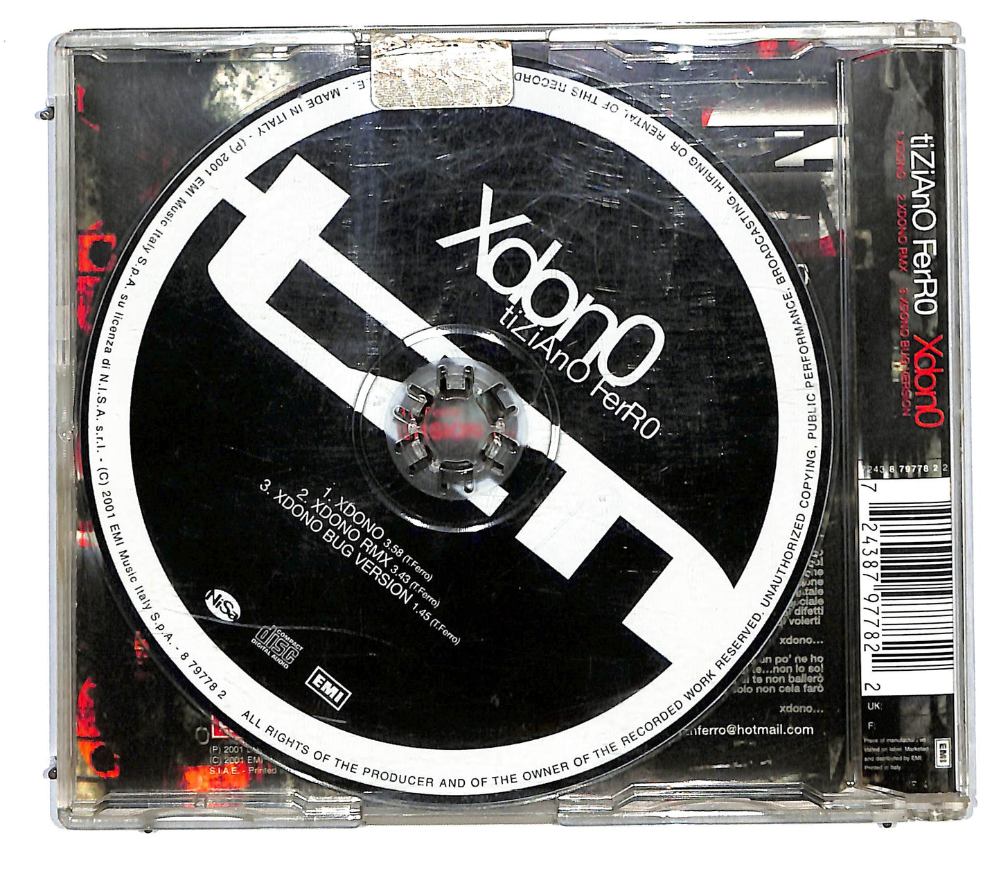 EBOND Tiziano Ferro - Xdono CD CD115337