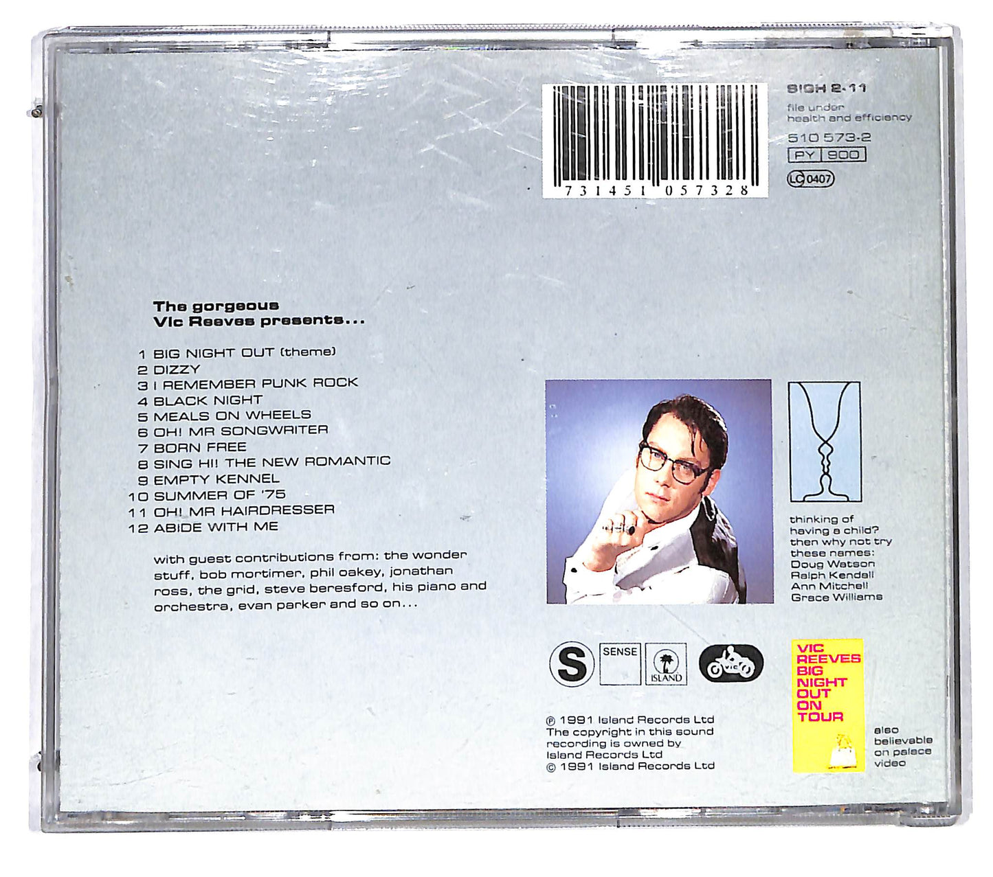 EBOND Vic Reeves - I Will Cure You CD CD115435