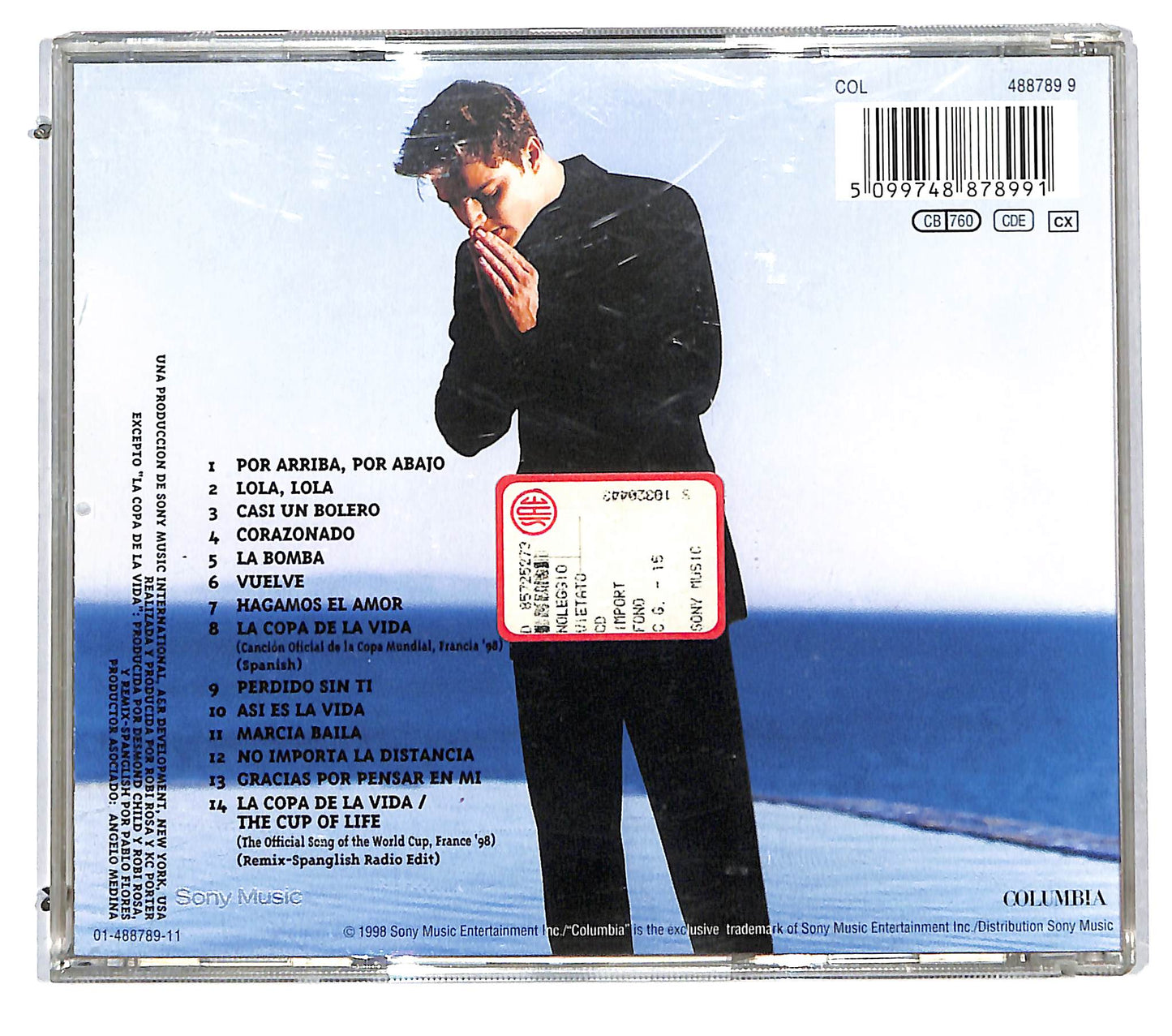 EBOND Ricky Martin - Vuelve CD CD115505