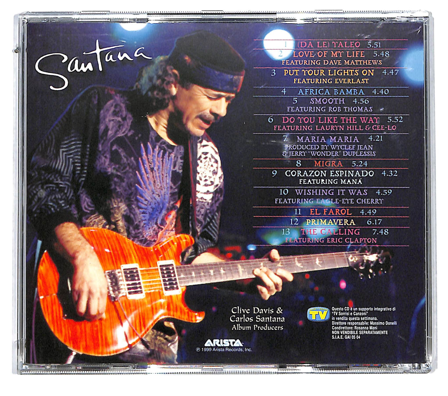 EBOND Santana - Supernatural EDITORIALE CD CD115516