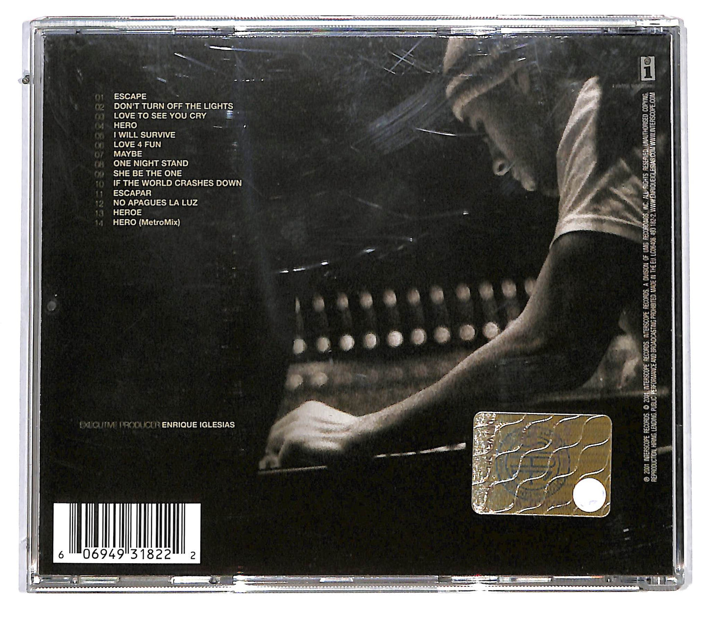 EBOND Enrique - Escape CD CD115551