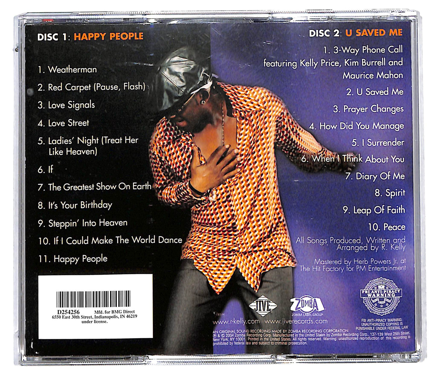 EBOND R. Kelly - Happy People / U Saved Me CD CD115621