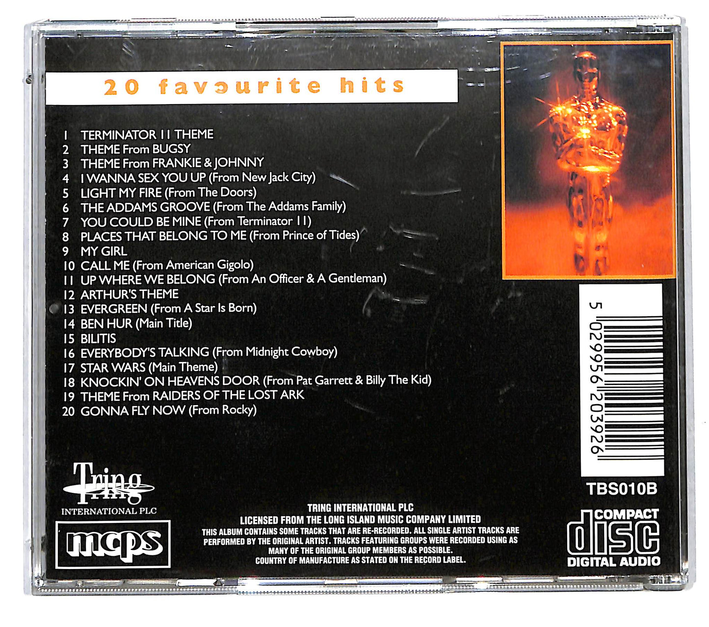 EBOND Various - 20 Favourite Hits Movies Disc Two CD CD115708