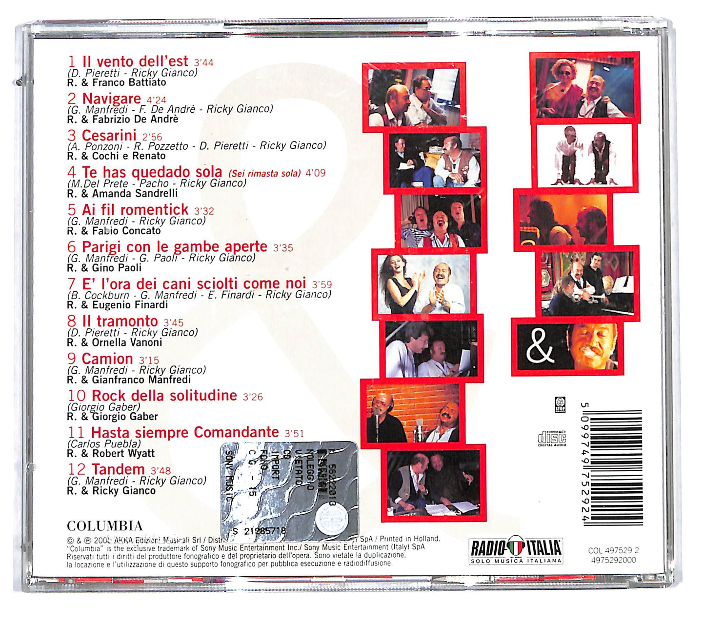 EBOND Ricky Gianco & - Tandem CD CD115719