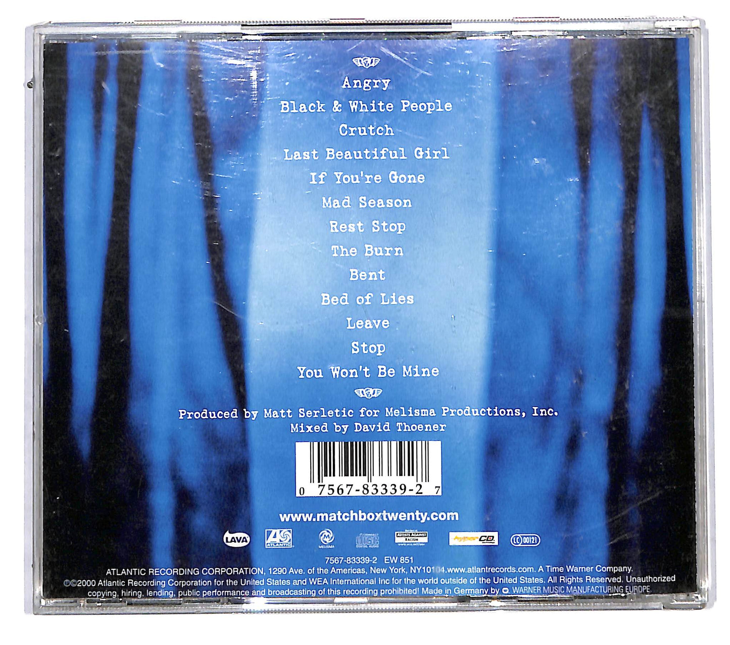 EBOND Matchbox Twenty - Mad Season CD CD115737