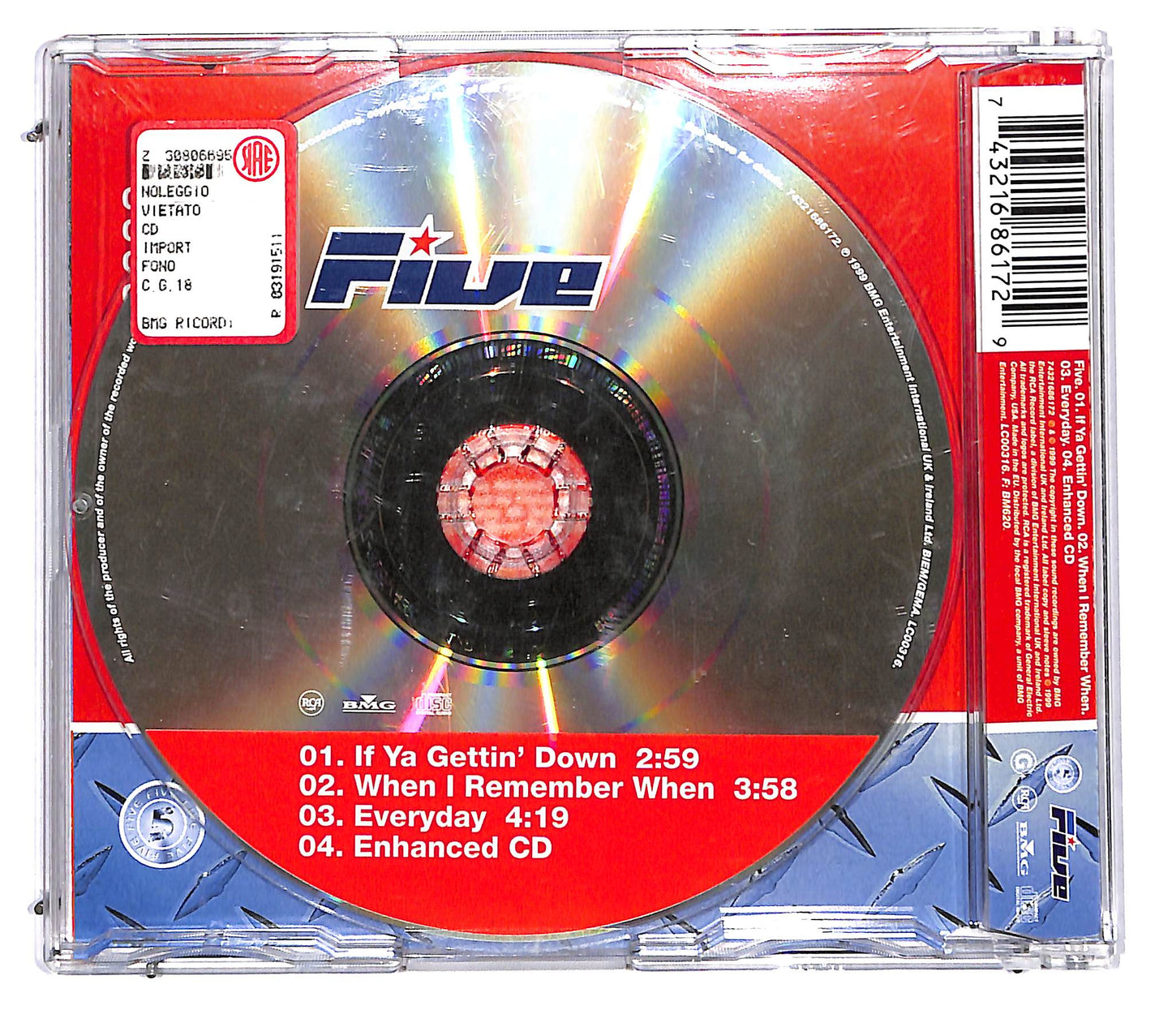 EBOND Five - If Ya Gettin' Down CD CD115750