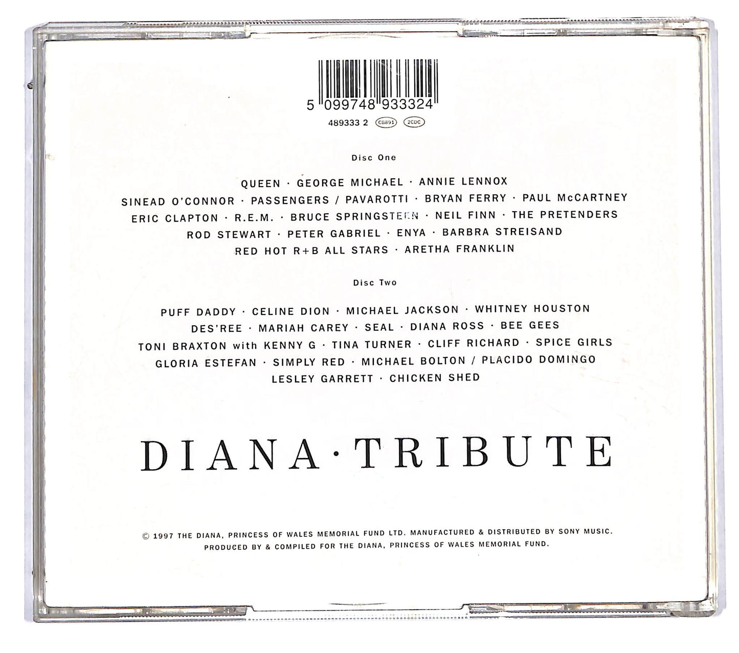 EBOND Various - Diana (Princess Of Wales) Tribute CD CD115757
