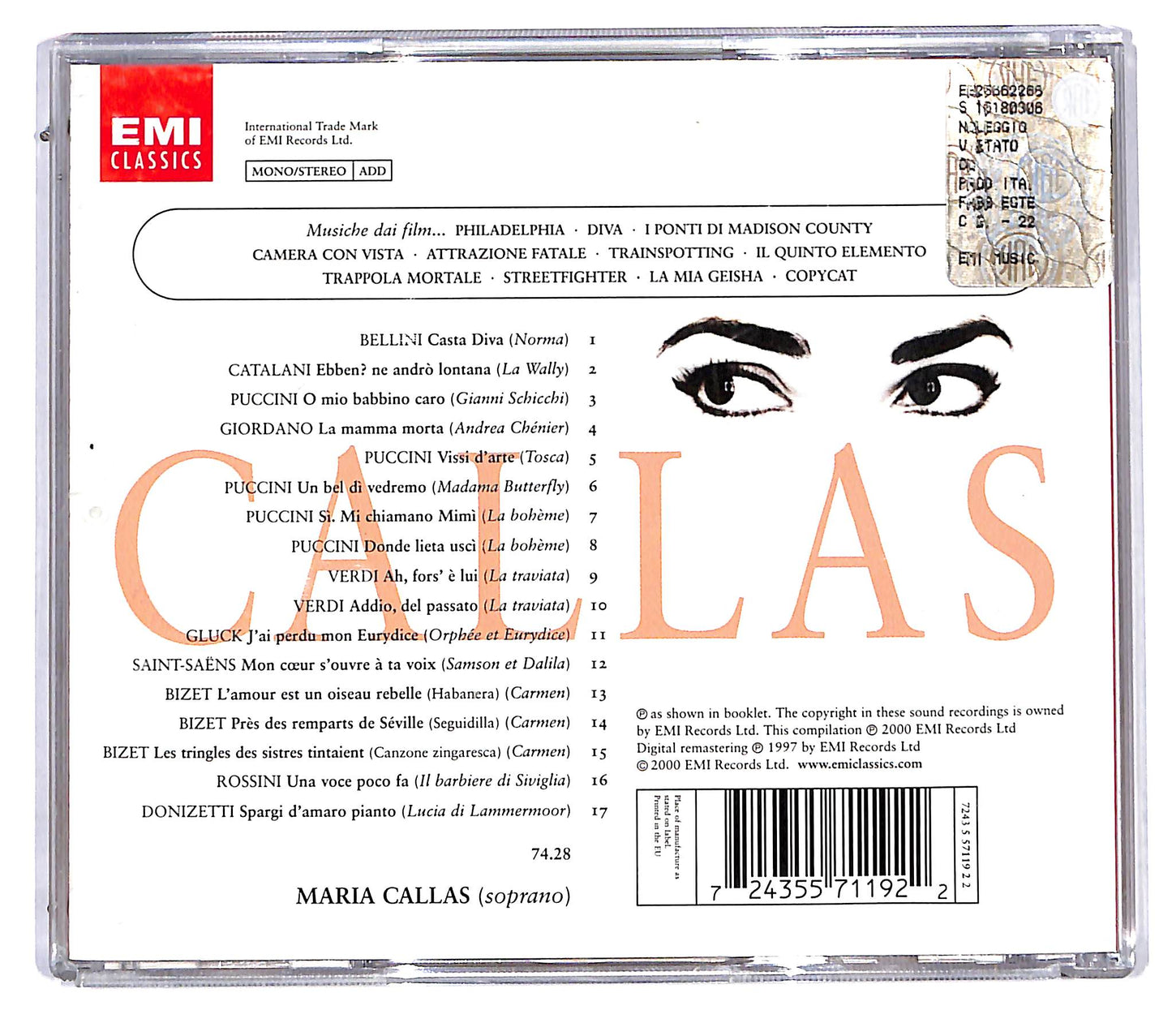 EBOND Maria Callas - Il Mito CD CD115763