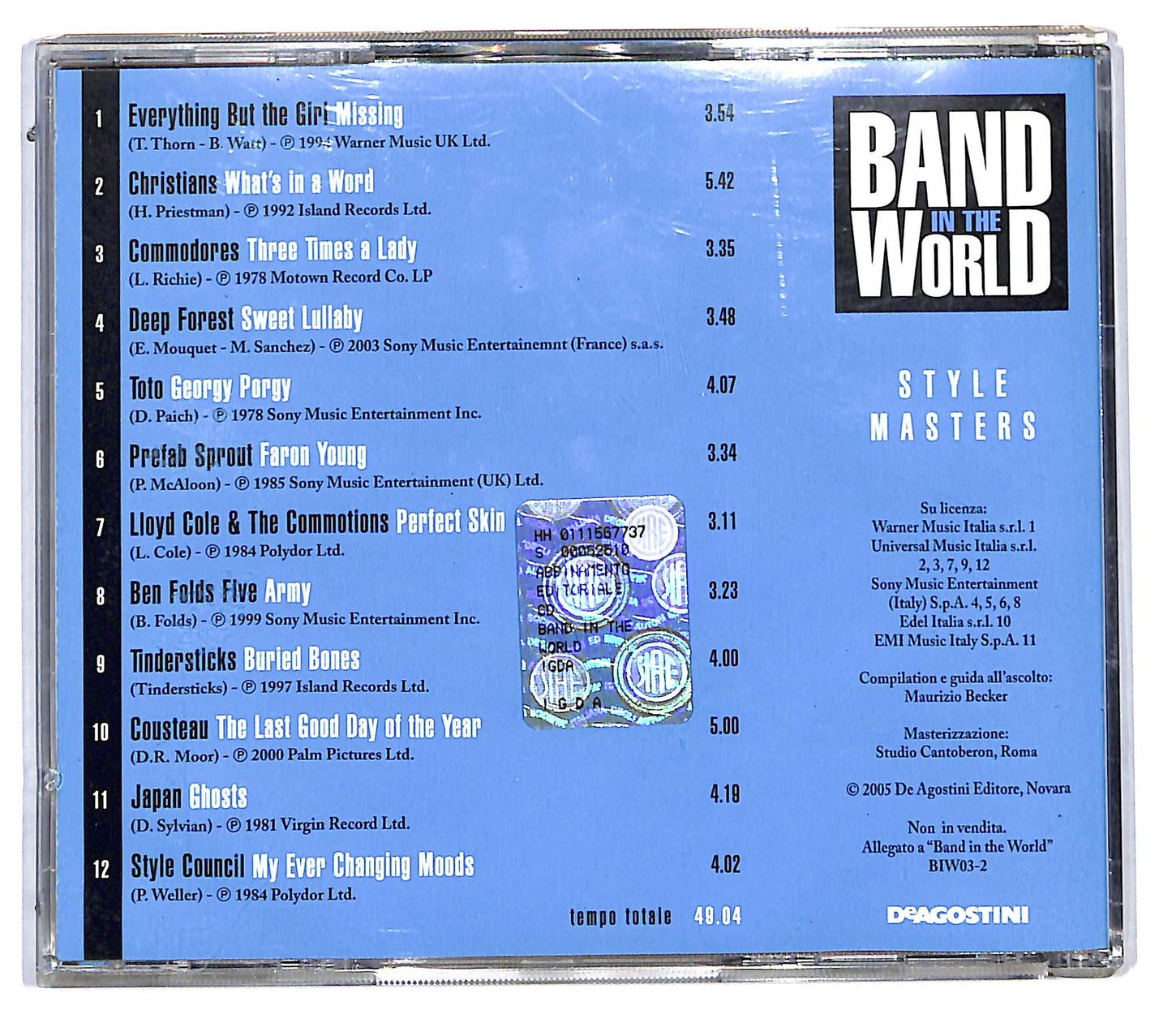 EBOND Various - Band In The World - Style Masters CD CD115818