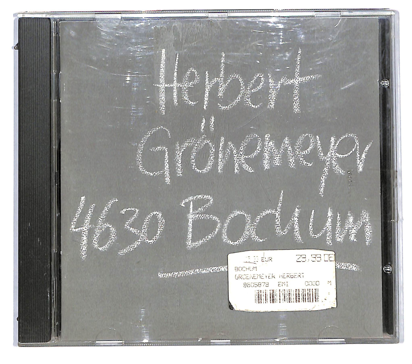 EBOND Herbert Gronemeyer - 4630 Bochum CD CD115826