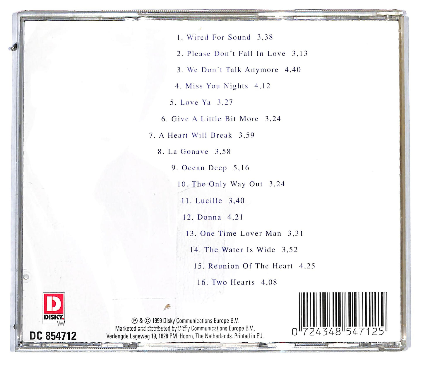 EBOND Cliff Richard - 1980s CD CD115828