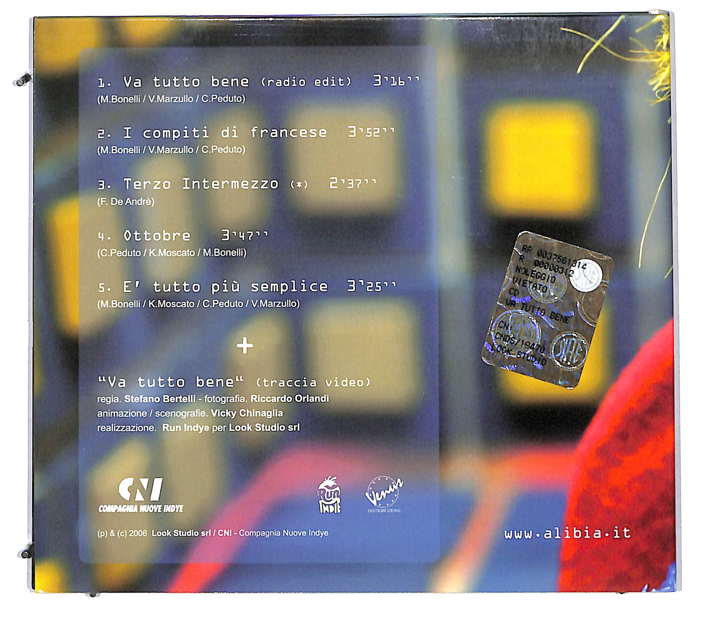 EBOND Alibia - Va Tutto Bene DIGIPACK CD CD115837
