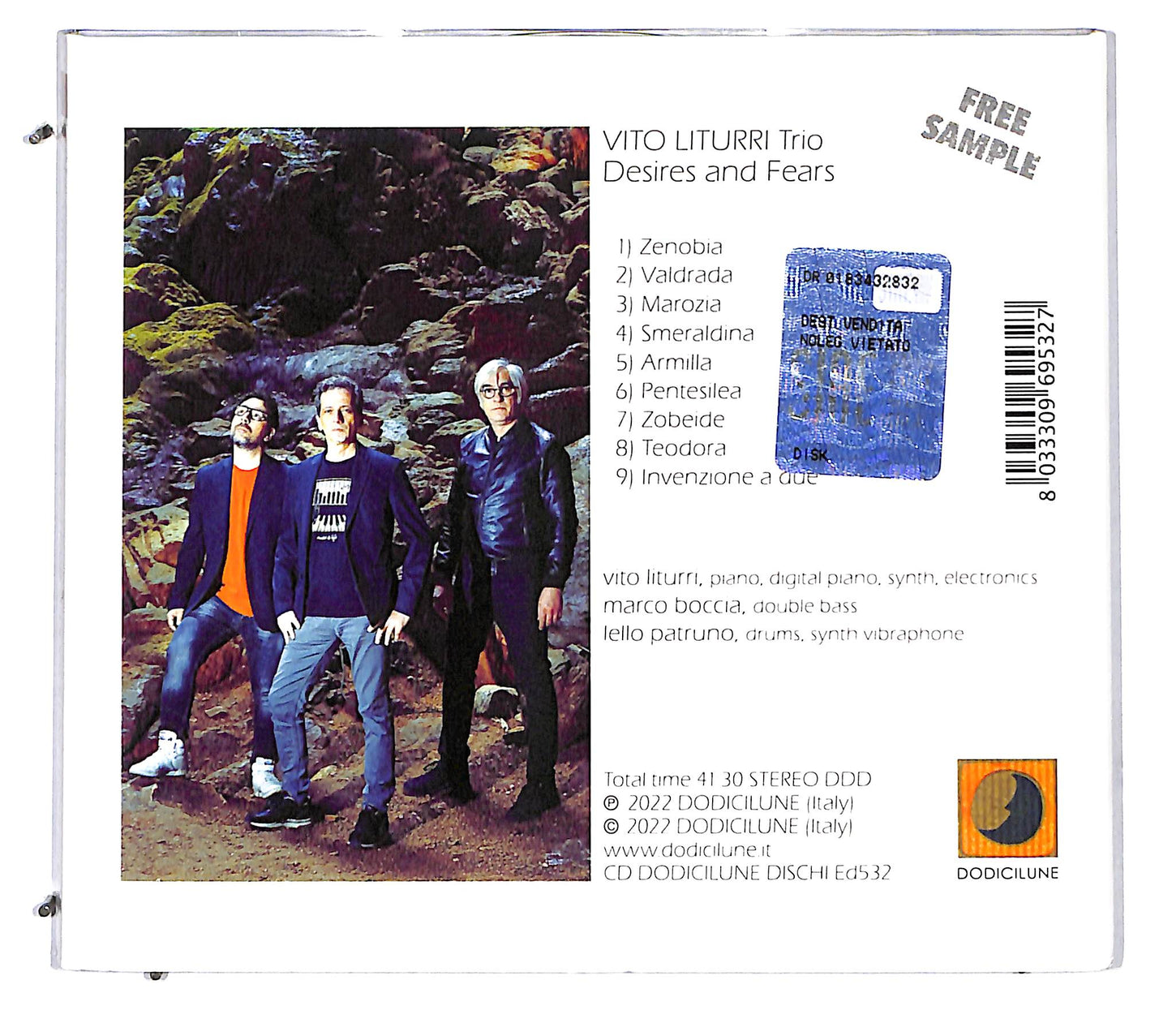 EBOND Vito Liturri Trio - Desires And Fears CD CD115923