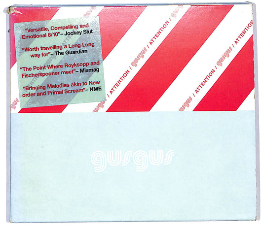 EBOND Gusgus - Attention slipcase CD CD115933