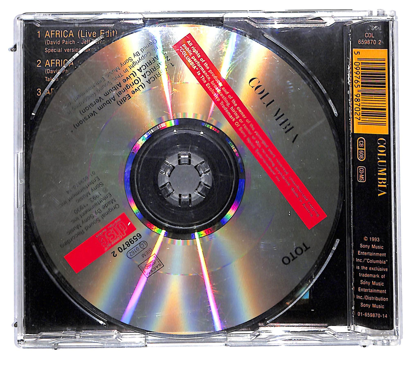 EBOND Toto - Africa CD CD115935