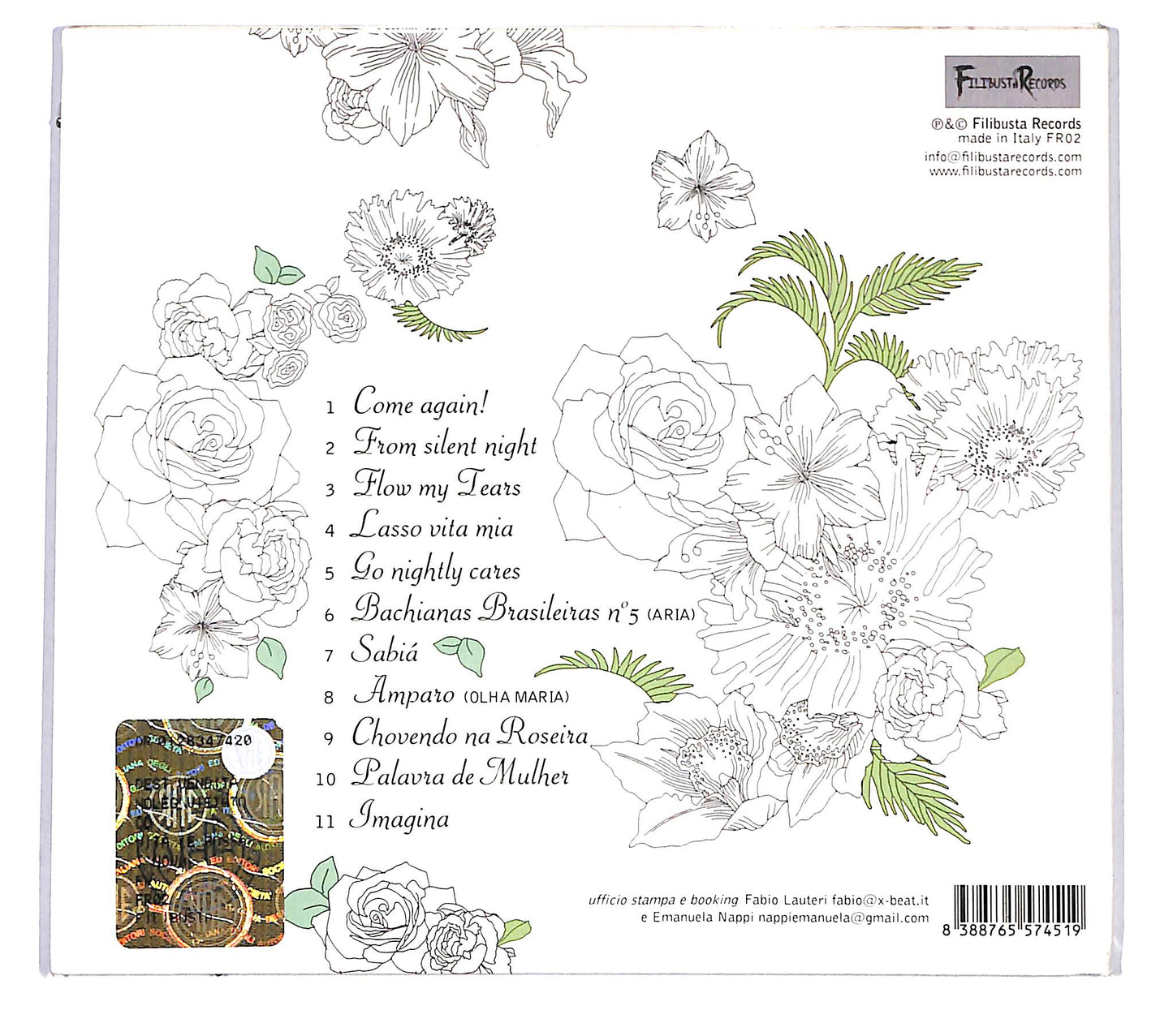 EBOND Lyridiana & Recta Chorda - Vita (& Bossa) Nova CD CD115962