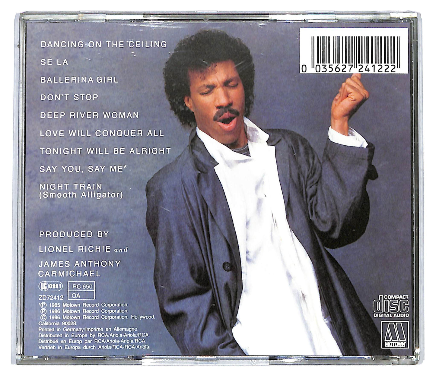 EBOND Lionel Richie - Dancing On The Ceiling CD CD116031
