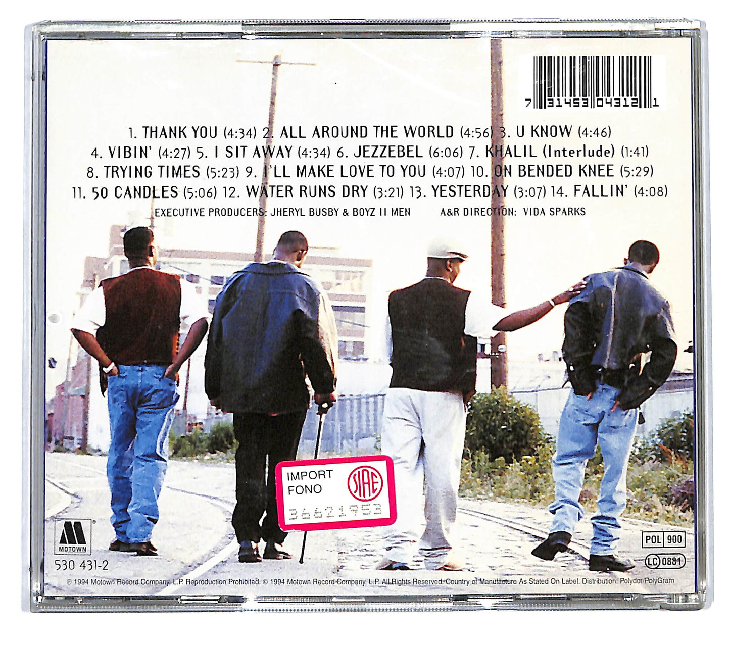 EBOND Boyz II Men - II CD CD116039