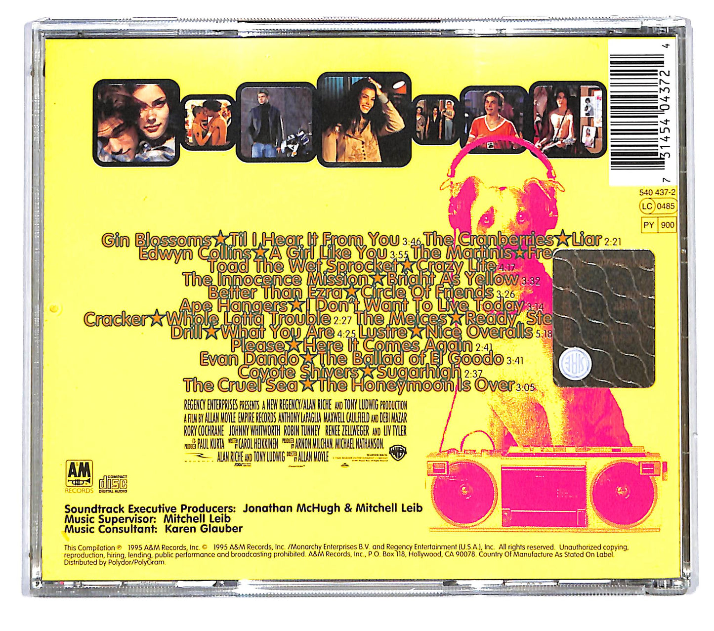 EBOND Various - Empire Records (The Soundtrack) CD CD116103