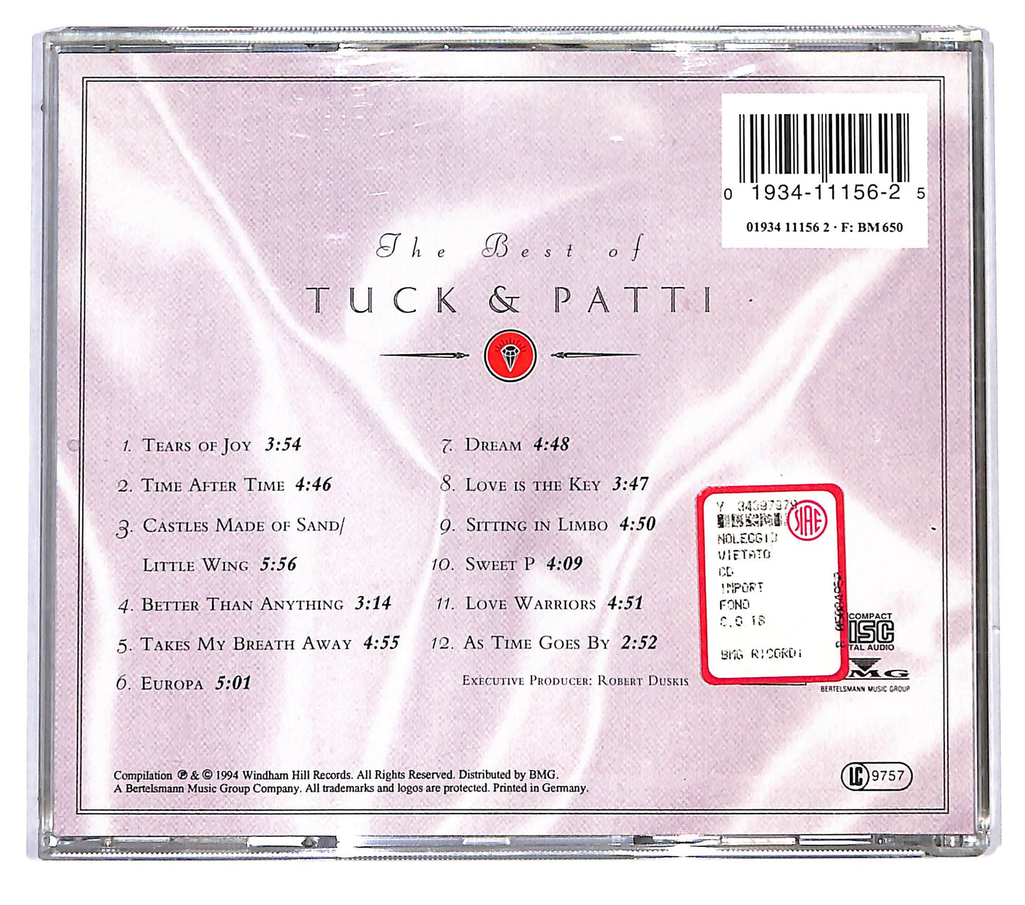 EBOND Tuck & Patti - The Best Of CD CD116136